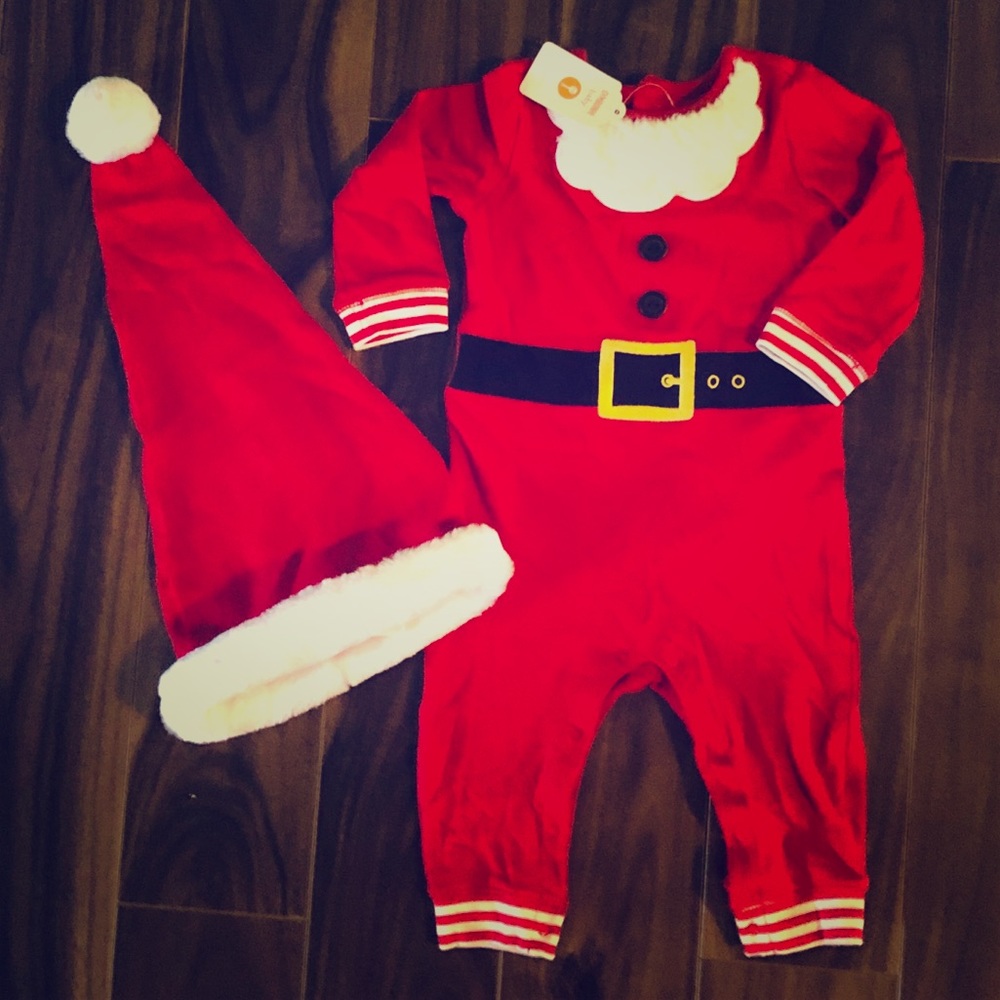 Gymboree Baby Boy’s Santa Clause Outfit 🎅🏻🎄